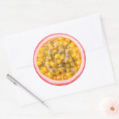 Sticker Rond Fruit passion (Enveloppe)