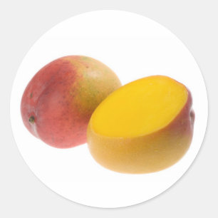 Sticker Rond Fruit tropical - mangue