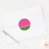 Sticker Rond Fruit Watermelon (Enveloppe)