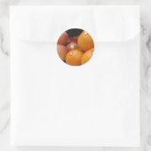 Sticker Rond Fruits mariages (Sac)