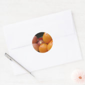 Sticker Rond Fruits mariages (Enveloppe)