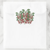 Sticker Rond Frutillas (Sac)