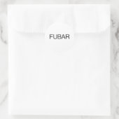STICKER ROND FUBAR (Sac)