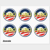 STICKER ROND FUBO (Feuille)