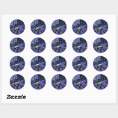 Sticker Rond fumée de voiture (Feuille)