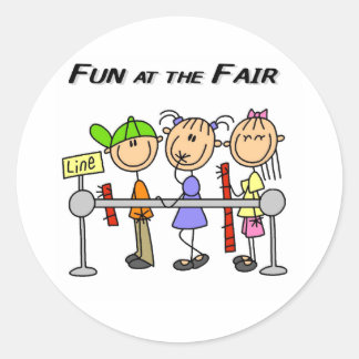 Sticker Rond Fun