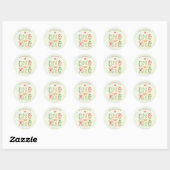 Sticker Rond Fun Cinco de Mayo (Feuille)