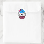 Sticker Rond Fun Cupcake (Sac)