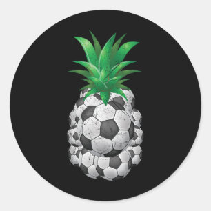 Sticker Rond Fun drôle sarcastique Hawaïen Aloha plage ananas S