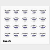 Sticker Rond funk (Feuille)