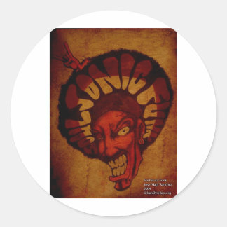 Sticker Rond funk de Zulu soulsonic