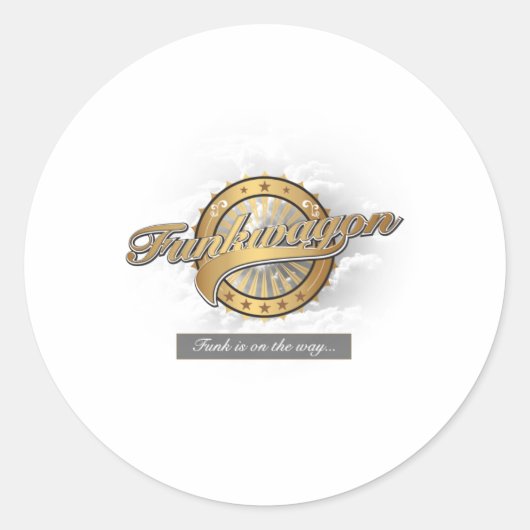Sticker Rond Funkwagon (Devant)