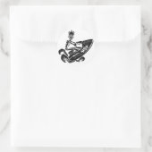 Sticker Rond Funky Sea-Doo (Sac)