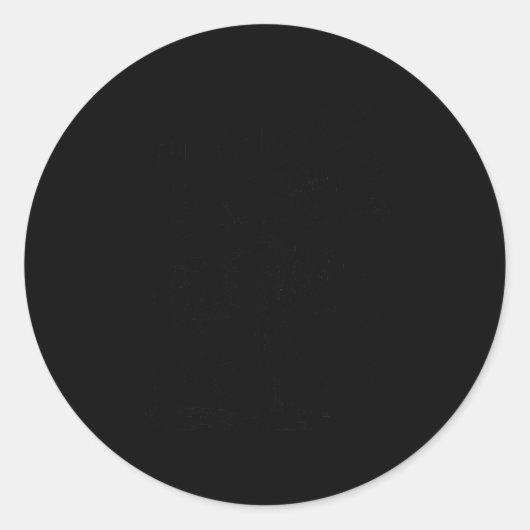 Sticker Rond Funny Elk Hunting - Elkaholic For Hunters  (Devant)