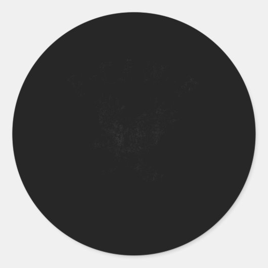 Sticker Rond Funny F Caw F Crow (Devant)