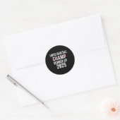 Sticker Rond Funny Fantasy Sketll Runner Up 2025  (Enveloppe)