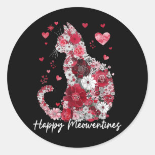 Sticker Rond Funny Gigi Coeur pour grand-mère Fête des mères Fe