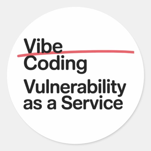 Sticker Rond funny hacker cyber technology (Devant)