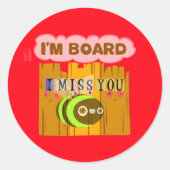 Sticker Rond Funny I (Devant)