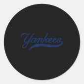 Sticker Rond Funny I Will Be Waching US So Much (Devant)