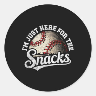 Sticker Rond Funny Imaginaire Sell League Je suis juste ici pou