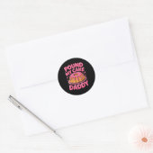 Sticker Rond Funny Joke Embarring Gag Und My Cake Daddy  (Enveloppe)