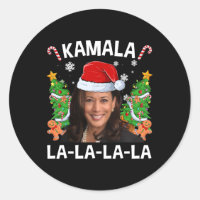 Funny Kamala Harris 2024 Christmas Comma La Men Wo