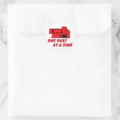Sticker Rond Funny Machinist (Sac)