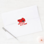 Sticker Rond Funny Machinist (Enveloppe)
