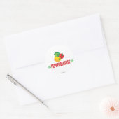 Sticker Rond Funny Peppers (Enveloppe)