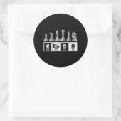 Sticker Rond funny player (Sac)