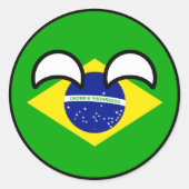 Sticker Rond Funny Trending (Devant)