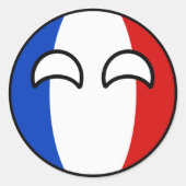 Sticker Rond Funny Trending Geeky (Devant)