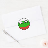 Sticker Rond Funny Trending Geeky Bulgarie Camptryball (Enveloppe)