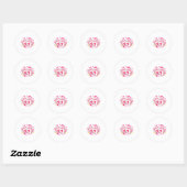 Sticker Rond Funny Valentines Day Shirt Cute Dice 67 Meme 6-7 S (Feuille)