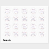 Sticker Rond Furever Schnauzer géant (Feuille)