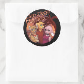 Sticker Rond Furies de San Diego (Sac)