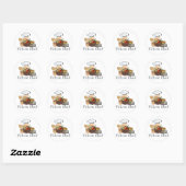 Sticker Rond Futur Chef (Feuille)
