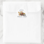 Sticker Rond Futur Chef (Sac)