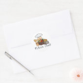 Sticker Rond Futur Chef (Enveloppe)
