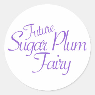 Sticker Rond Futur Fée Dragée Casse-Noisette
