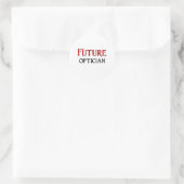 Sticker Rond Futur opticien (Sac)