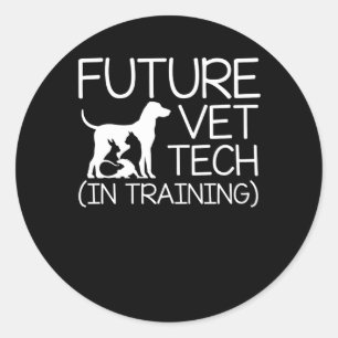 Sticker Rond Future formation en technologie de l’avant-garde F