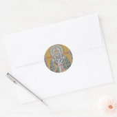 Sticker Rond [fuzzy]Icon (Enveloppe)