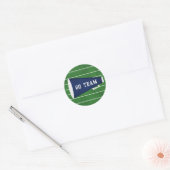 Sticker Rond [fuzzy]Retour (Enveloppe)