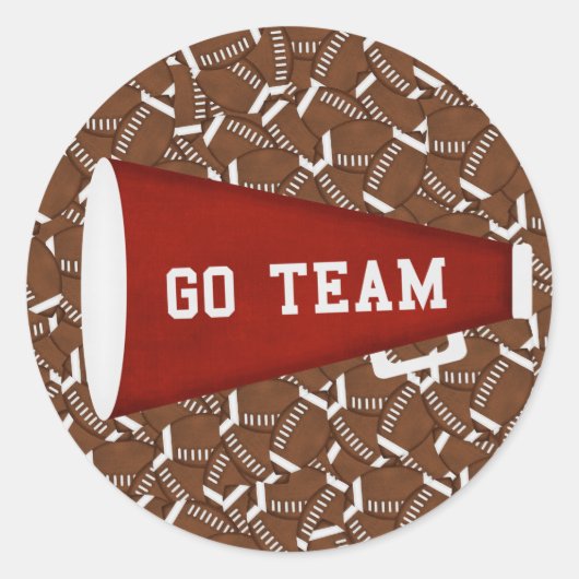 Sticker Rond [fuzzy]Retour (Devant)