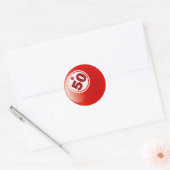STICKER ROND G 50 BINGO BALL (Enveloppe)