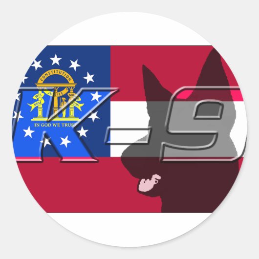 STICKER ROND GAK9 (Devant)