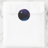 Sticker Rond Galaxie (Sac)
