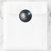 Sticker Rond Galaxie spirale NGC 4911 dans la grappe coma (Sac)